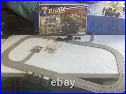 Slot Car Tyco G. I. JOE Vintage Electric Trucking Army Track missing some Items