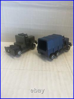 Slot Car Tyco G. I. JOE Vintage Electric Trucking Army Track missing some Items