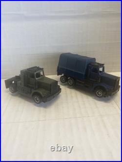 Slot Car Tyco G. I. JOE Vintage Electric Trucking Army Track missing some Items