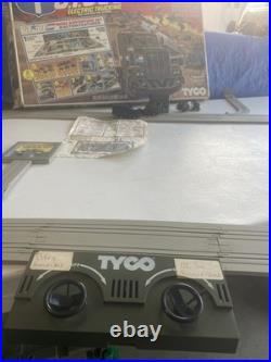 Slot Car Tyco G. I. JOE Vintage Electric Trucking Army Track missing some Items