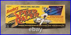 Speed Racer SIZZLERS Fat Track Race Set, Playing Mantis, Complete with2 Cars