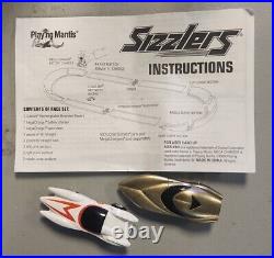 Speed Racer SIZZLERS Fat Track Race Set, Playing Mantis, Complete with2 Cars