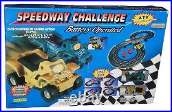 Speedway Challenge ATV Road Race Artin Battery Operated Toy Car Track Set