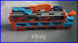 Speedway Hauler Car Set City Truck Vehicles Stores Extra Rig 22 Storage Track