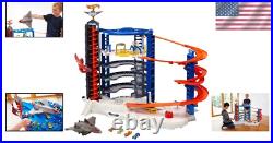 Super Ultimate Garage Toy Car Track Set 3+ ft Tall Playset & 4 Cars Included Super Ultimate Garage Toy Car Track Set 3+ ft Tall Playset & 4 Cars Included