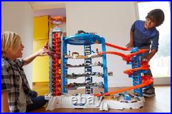 Super Ultimate Garage Toy Car Track Set 3+ ft Tall Playset & 4 Cars Included Super Ultimate Garage Toy Car Track Set 3+ ft Tall Playset & 4 Cars Included