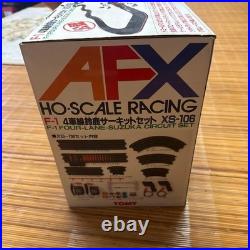 Suzuka Circuit TOMY AFX HO Scale 4-Lane Slot Car Track Set XS-106 Vintage Japan