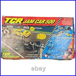 TCR Jam Car 500 Electric Racing Slot Car Track Set withIndy Cars Tested & Works