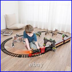 TEMI Electric Train Toy Set Car Railway and Tracks Game Boys Toys for Children