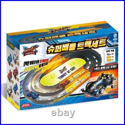 TOBOT V Super Racing Super Battle Track Set Car Vehicle Toy Kids Gift