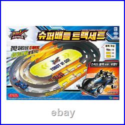 TOBOT V Super Racing Super Battle Track Set Car Vehicle Toy Kids Gift