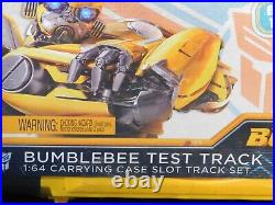 TRANSFORMERS race car set in folding case bumblebee rare VERY RARE BY IT NOW