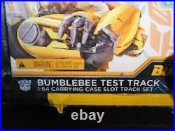 TRANSFORMERS race car set in folding case bumblebee rare VERY RARE BY IT NOW