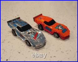 TYCO 2-In-1 Racin Wheelies Track Set SHARK & HAWK CARS TESTED COMPLETE