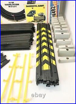 TYCO Daredevil Chase Slot Race Track Set Transam & Police Highway Patrol Car