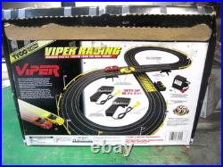 TYCO HO Racing Track Set #33579 VIPER Racing Tested with serviced Viper Cars TYCO HO Racing Track Set #33579 VIPER Racing Tested with serviced Viper Cars