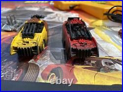 TYCO HO Racing Warriors Battle Car Crusher Slot Set Tracks INCOMPLETE FOR PARTS