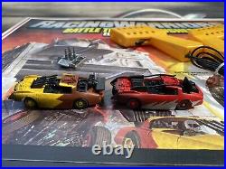 TYCO HO Racing Warriors Battle Car Crusher Slot Set Tracks INCOMPLETE FOR PARTS