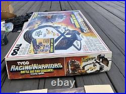 TYCO HO Racing Warriors Battle Car Crusher Slot Set Tracks INCOMPLETE FOR PARTS