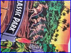 TYCO Jurassic Park Survival Chase Car Set 1992 8219 Dinosaur is missing chassis