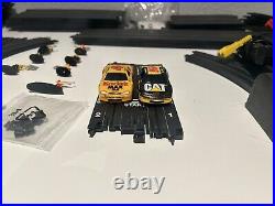 TYCO NASCAR Super Sound Electric Slot Car Race Track Set 99% Complete