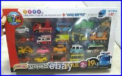 Tayo Little Bus Special Friends Mini Car Full Set 2nd Edition 19 pcs Iconix