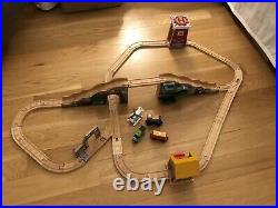 Thomas Wooden Railway Train & Tracks Percy and The Little Goat Set