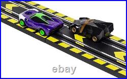 Thrilling Slot Car Race Track Set 164 Scale Loop-the-Loop Half Pipe