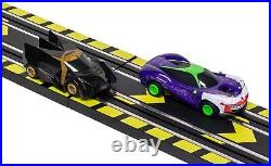 Thrilling Slot Car Race Track Set 164 Scale Loop-the-Loop Half Pipe