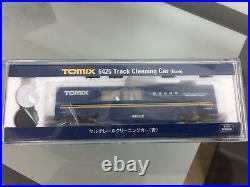 Tomix 6425 Track Cleaning Car (Blue) with Optional Supplies Set (N scale) F/S