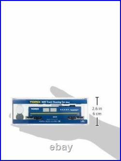 Tomix 6425 Track Cleaning Car (Blue) with Optional Supplies Set (N scale) F/S