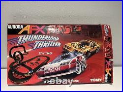 Tomy 8610 AURORA AFX THUNDERLOOP THRILLER SLOT CAR Set TESTED WORKING