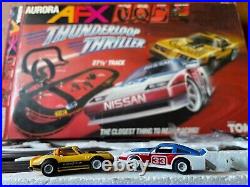 Tomy 8610 AURORA AFX THUNDERLOOP THRILLER SLOT CAR Set TESTED WORKING