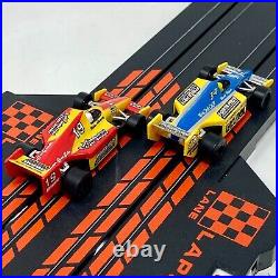 Tomy AFX Multi Level Raceway Slot Car Racing Track with Cars Tested & Working