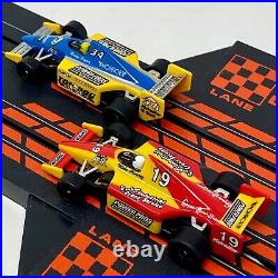 Tomy AFX Multi Level Raceway Slot Car Racing Track with Cars Tested & Working