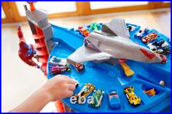 Toy Car Track Set & 4 164 Scale Cars, Super Ultimate Garage, 3+ ft Tall with Toy Car Track Set & 4 164 Scale Cars, Super Ultimate Garage, 3+ ft Tall with