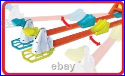 Toy Car Track Set, Action Launch Across Challenge with 164 Scale Vehicle, Ga