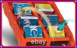 Toy Car Track Set, Action Launch Across Challenge with 164 Scale Vehicle, Ga