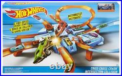Toy Car Track Set, Criss Cross Crash with 164 Scale Vehicle, Powered by a Mo Toy Car Track Set, Criss Cross Crash with 164 Scale Vehicle, Powered by a Mo