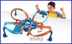 Toy Car Track Set, Criss Cross Crash with 164 Scale Vehicle, Powered by a Mo Toy Car Track Set, Criss Cross Crash with 164 Scale Vehicle, Powered by a Mo