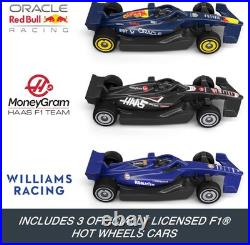 Toy Car Track Set, Formula 1 Grand Prix Circuit Track Set with 3 164 Scale D