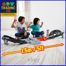 Toy Car Track Set, Formula 1 Grand Prix Circuit Track Set with 3 164 Scale Die