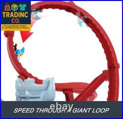 Toy Car Track Set, Mario Kart Bowser'S Castle Playset & 164 Scale Die-Cast Kame