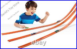 Toy Car Track Set, Mega Track Pack, 87 Component Building Parts for 40-Ft of Tra