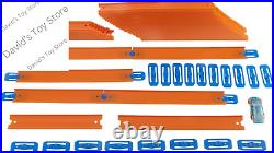 Toy Car Track Set, Mega Track Pack, 87 Component Building Parts for 40-Ft of Tra