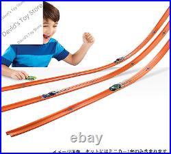 Toy Car Track Set, Mega Track Pack, 87 Component Building Parts for 40-Ft of Tra