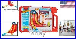 Toy Car Track Set Plastic 14-Piece Vehicle Storage Kids Play