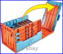 Toy Car Track Set, Race Crate Transforms into 3 Different Builds, Includes St Toy Car Track Set, Race Crate Transforms into 3 Different Builds, Includes St