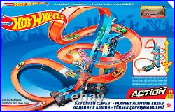 Toy Car Track Set, Sky Crash Tower More than 2.5-Ft Tall, Includes 164 Scale Ve