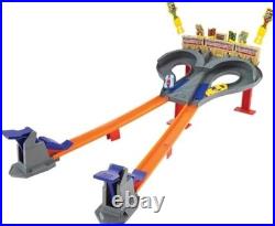 Toy Car Track Set Super Speed Blastway Dual-Track Racing Playset 164 Scale